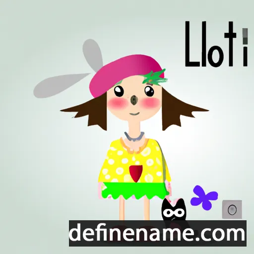 cartoon of the name Lotti