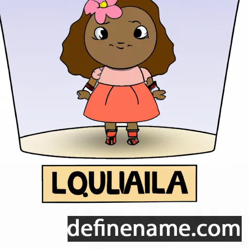 Louella cartoon