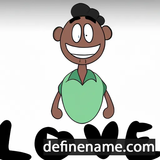 cartoon of the name Lovell