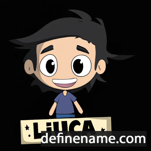 Lúcás cartoon