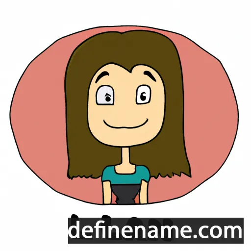 cartoon of the name Luann