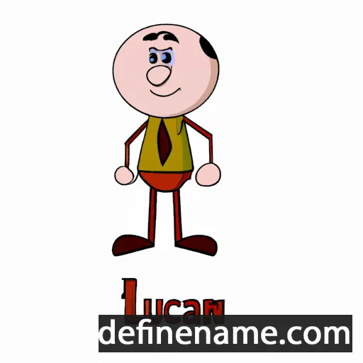 cartoon of the name Lucan