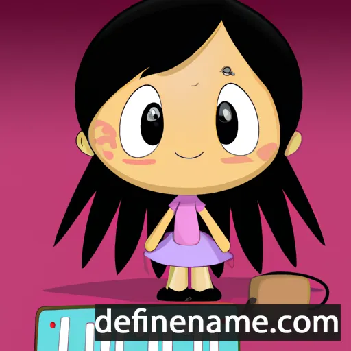 cartoon of the name Lucero