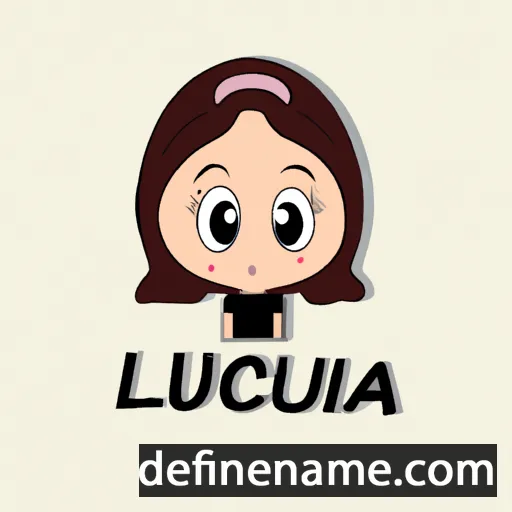 Lucília cartoon