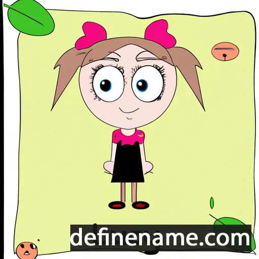 cartoon of the name Lucy