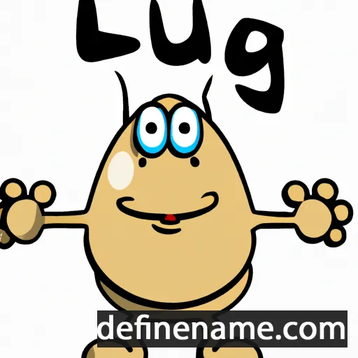 cartoon of the name Lug