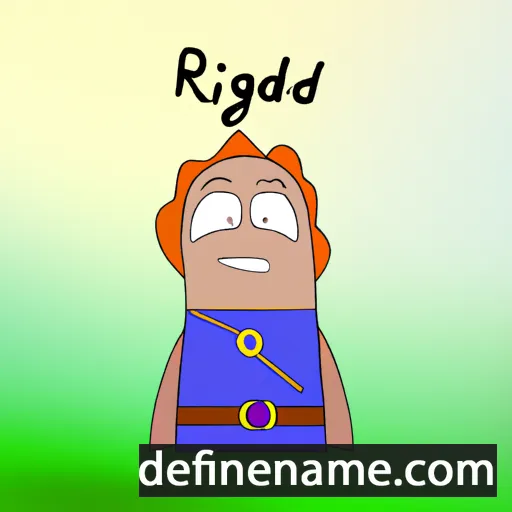 Ráðgríðr cartoon