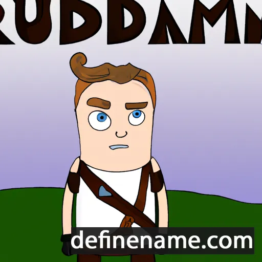 Ráðmundr cartoon