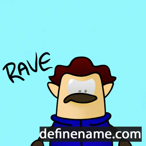 cartoon of the name Rávle