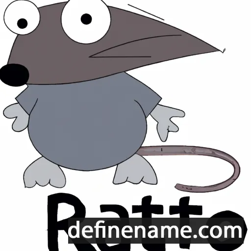 cartoon of the name Räto