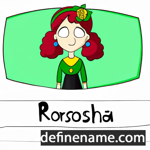 Rasoherina cartoon