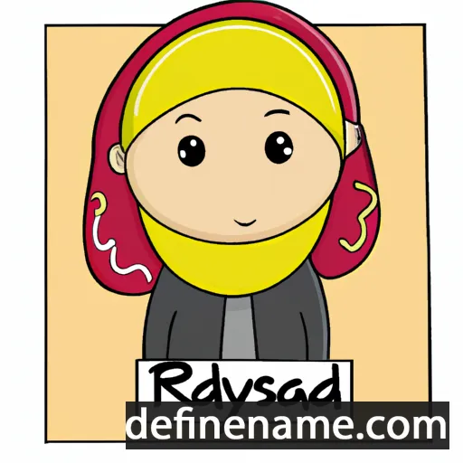 Rasyidah cartoon