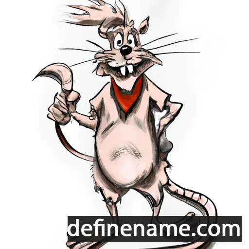 cartoon of the name Ratatoskr