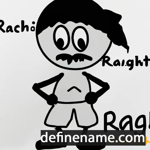 cartoon of the name Ratchagar