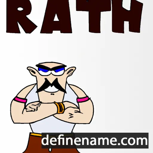 cartoon of the name Rath