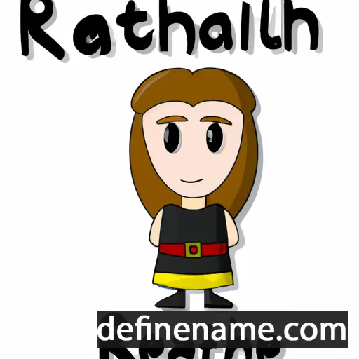 cartoon of the name Rathlean