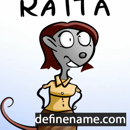 cartoon of the name Ratka