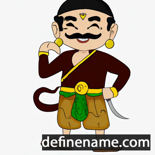 cartoon of the name Rattikarn