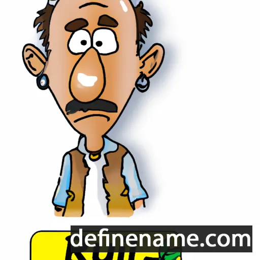 cartoon of the name Rauf