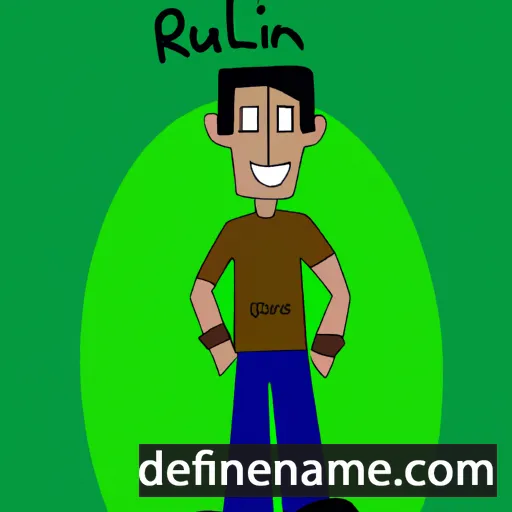 cartoon of the name Raulin