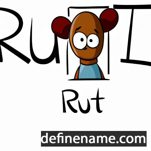 cartoon of the name Raute