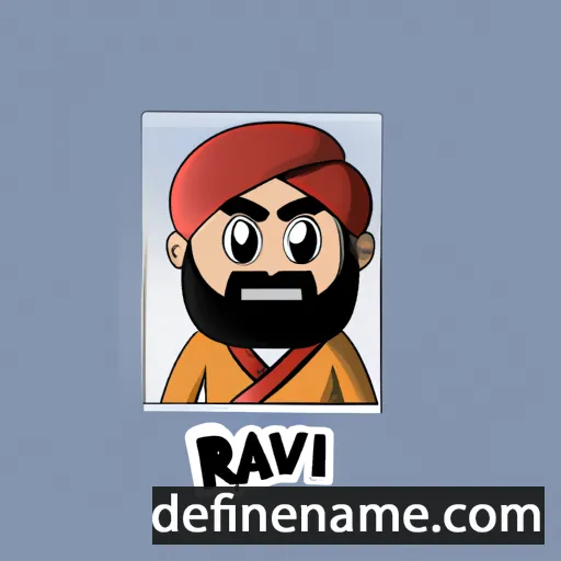 Ravji cartoon