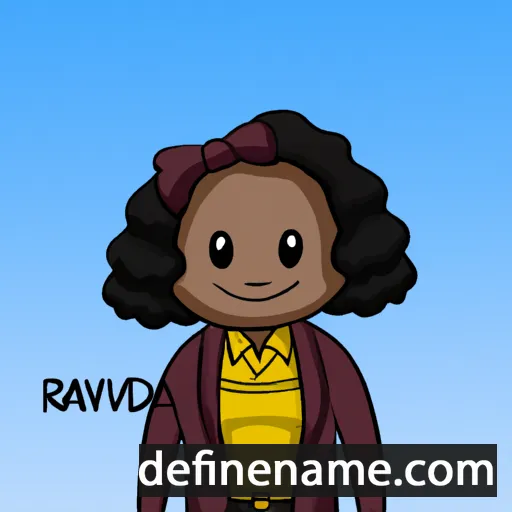 cartoon of the name Ravonda