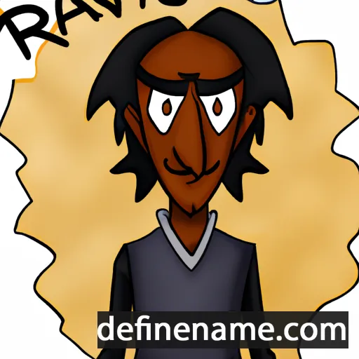 cartoon of the name Ravus