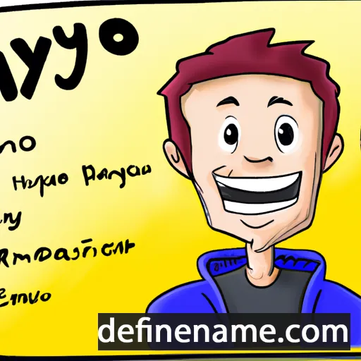 cartoon of the name Rayco