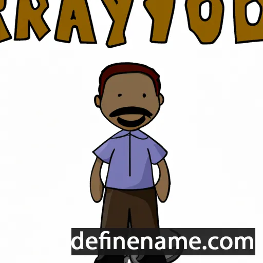 cartoon of the name Rayford