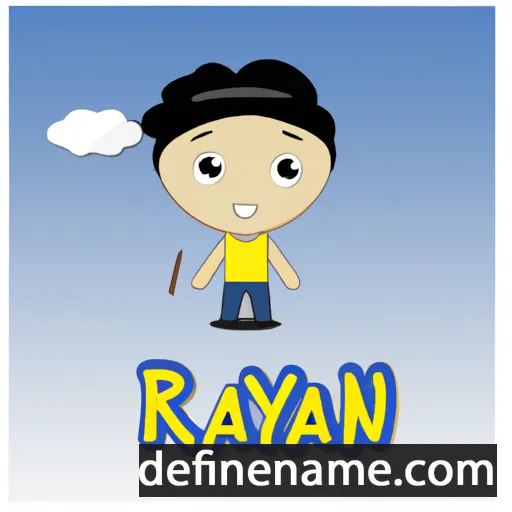 Rayhaan cartoon