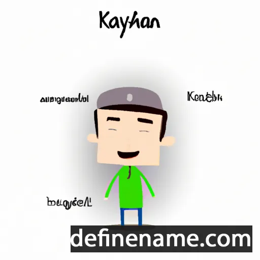 cartoon of the name Raykhanat