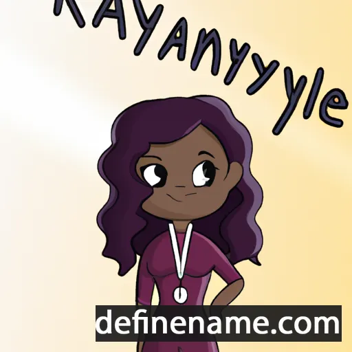 Raylynne cartoon