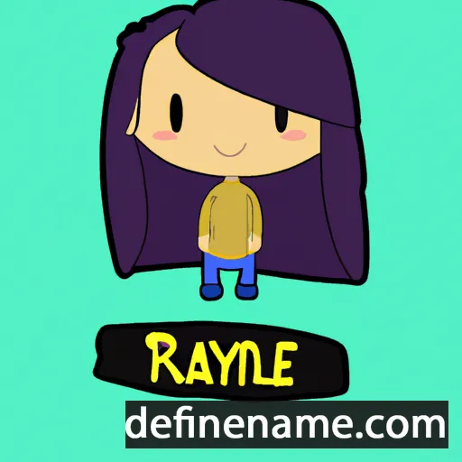 cartoon of the name Raymie