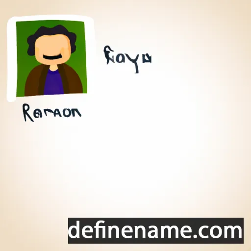 cartoon of the name Raymonda