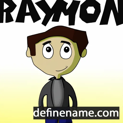 Raymone cartoon