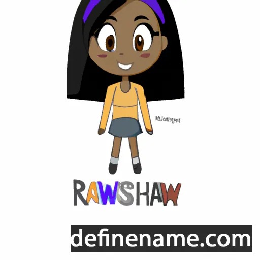 Rayshawna cartoon