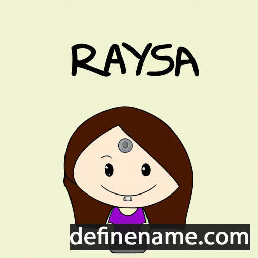 Rayssa cartoon