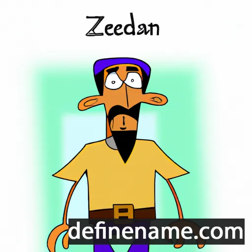 cartoon of the name Razhden