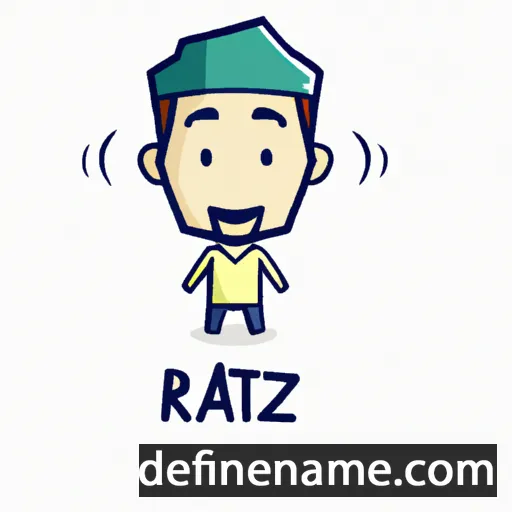 cartoon of the name Raziyat