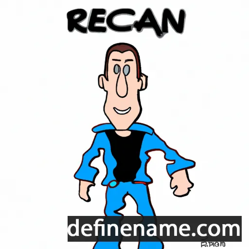 cartoon of the name Réjean