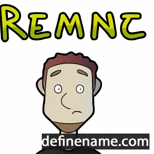 Rémige cartoon