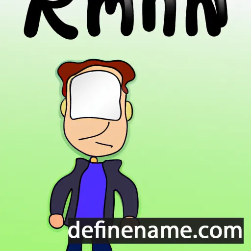 cartoon of the name Rémin