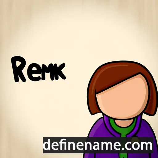 Rémka cartoon