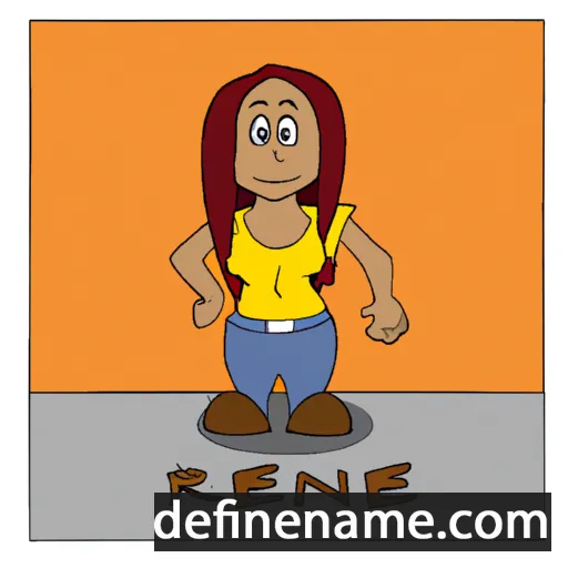 cartoon of the name Rêjne