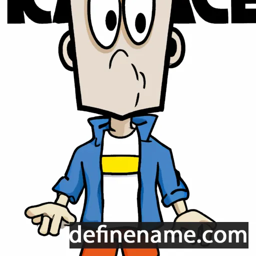 cartoon of the name Reace