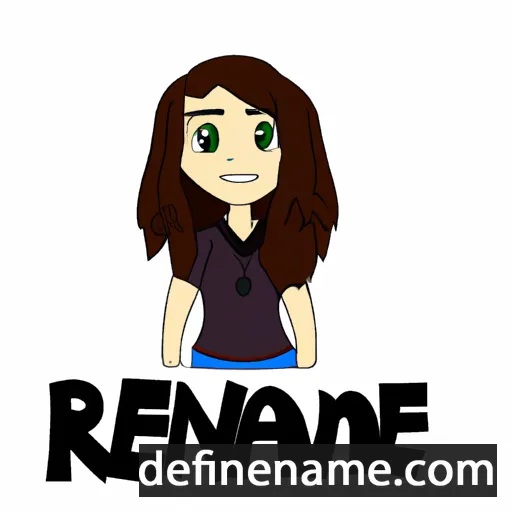 cartoon of the name Reanne