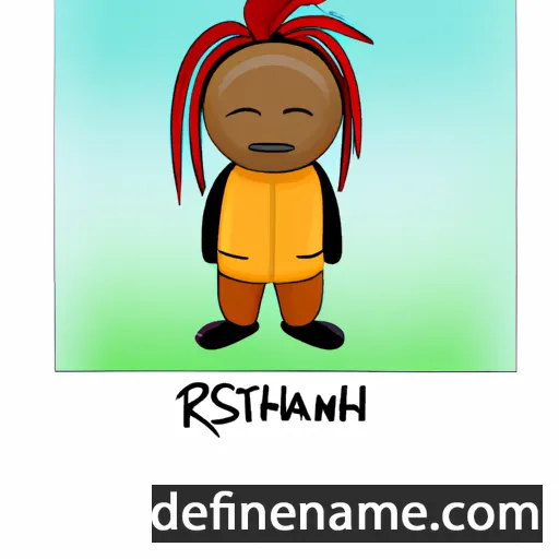 cartoon of the name Reatshwana