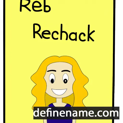 cartoon of the name Rebekkah