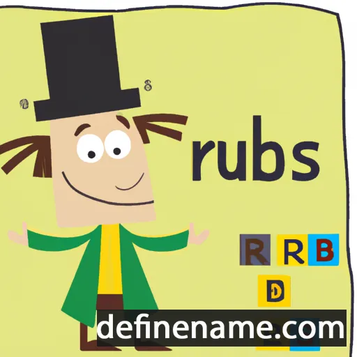 cartoon of the name Rebus